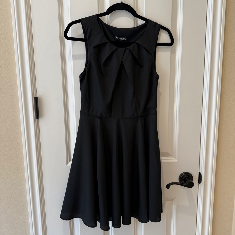 Express Black Sleeveless Dress